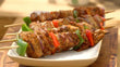 Brochettes de bœuf (2 pièces)