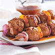 Brochettes de porc marinées (2 pièces)